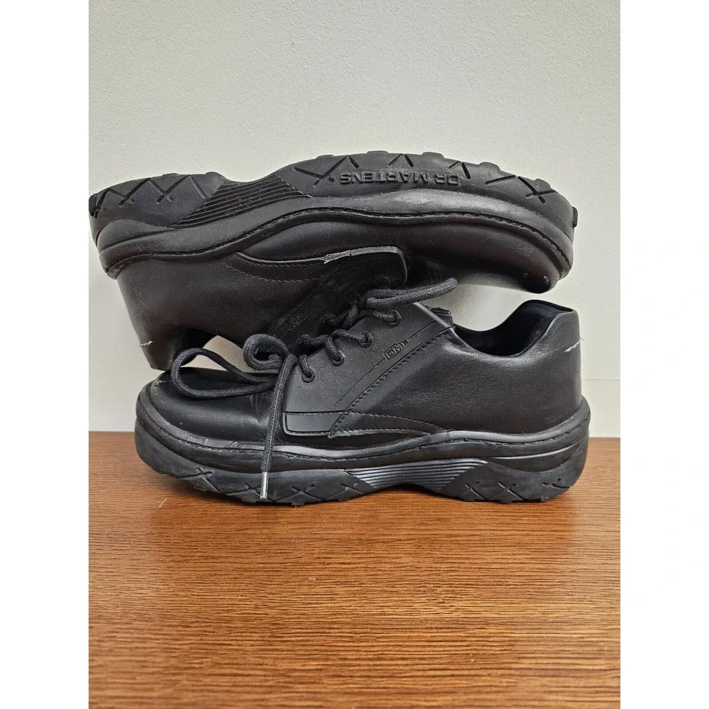 DOC DR MARTENS Lace up Oxford Shoes Black‎ Leather Men's UK 6/US 7